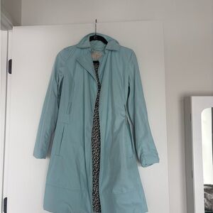 Zara Light Blue Trench Coat